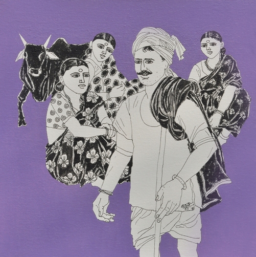 Pastoral Reverie in Lavender