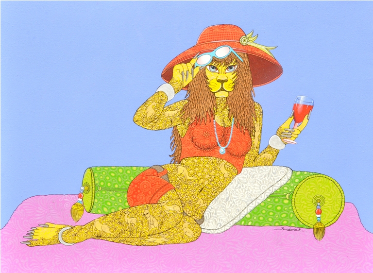 The Lioness at Leisure