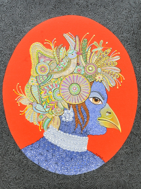 Portrait of the Avian Queen